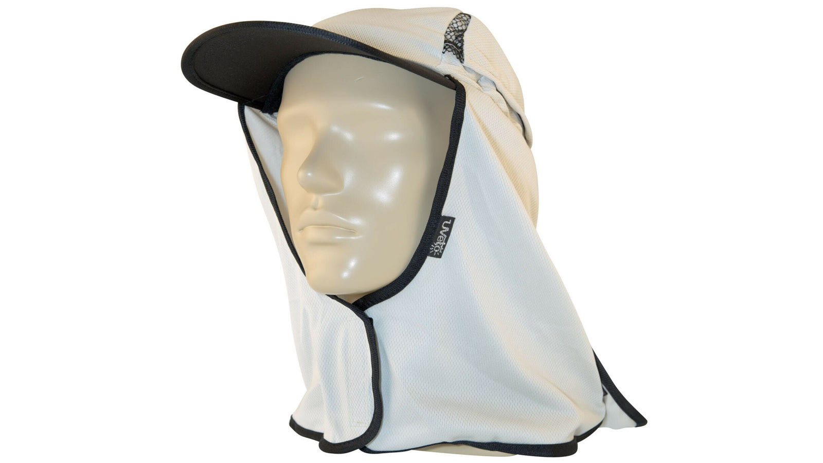 Uveto Kalahari Micro Mesh UV Legionnaire Hat and Neck Shade - Bone