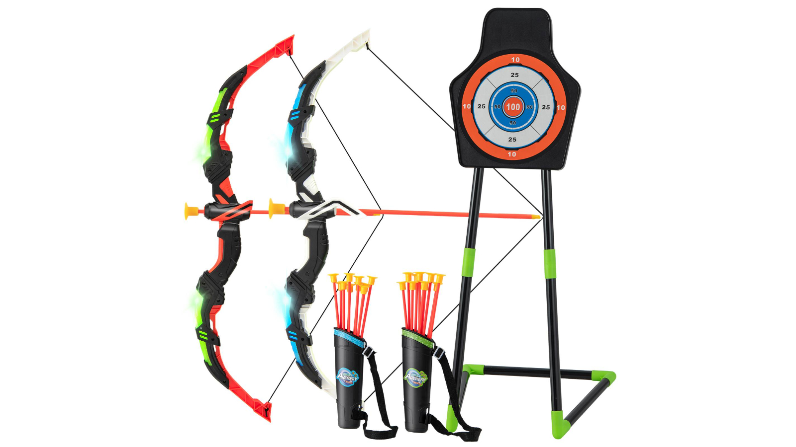 Costway Compound Archery Toy Set with Bow and Target - Multi