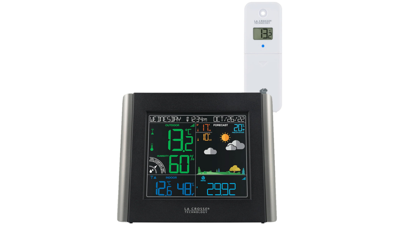 La Crosse V11-TH WiFi Colour Weather Station
