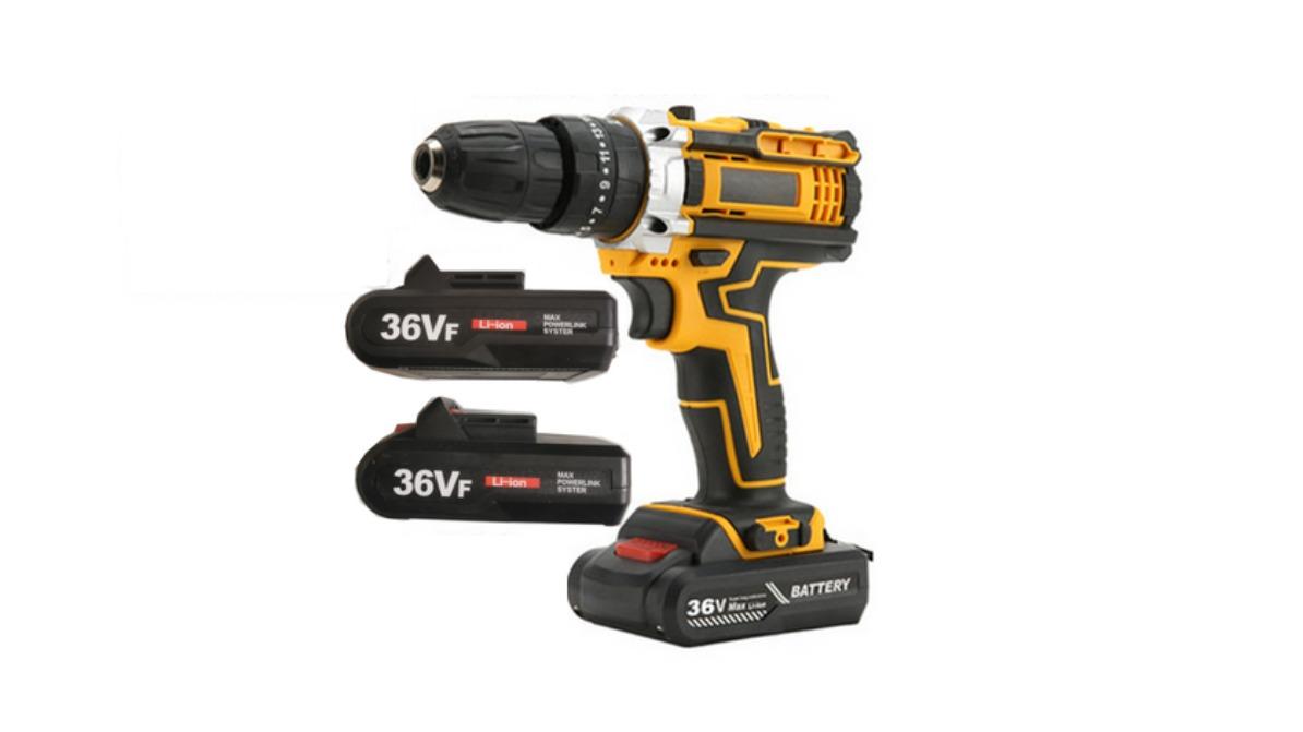 YS 36VF Brushless Heavy Duty Cordless Drill Impact Driver Kit