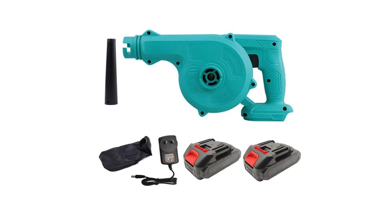 YS 2-in-1 Electric Leaf Blower Vacuum Cleaner with 2 Battery