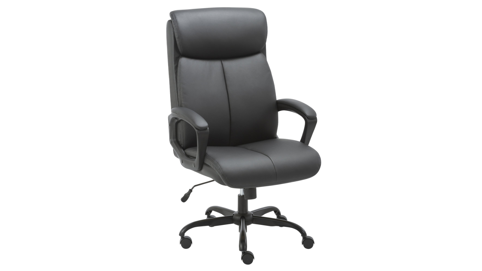 YS Leather High-Back Office Chair