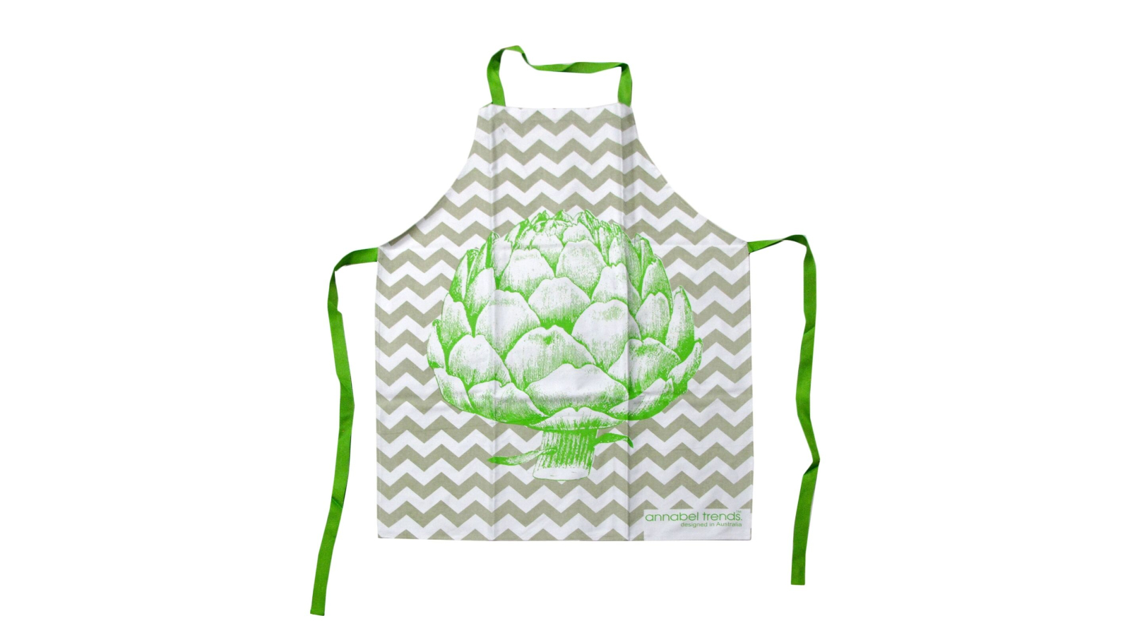 Appleby and Co Kitchen Chef Artichoke Cotton Apron - 59 x 80cm