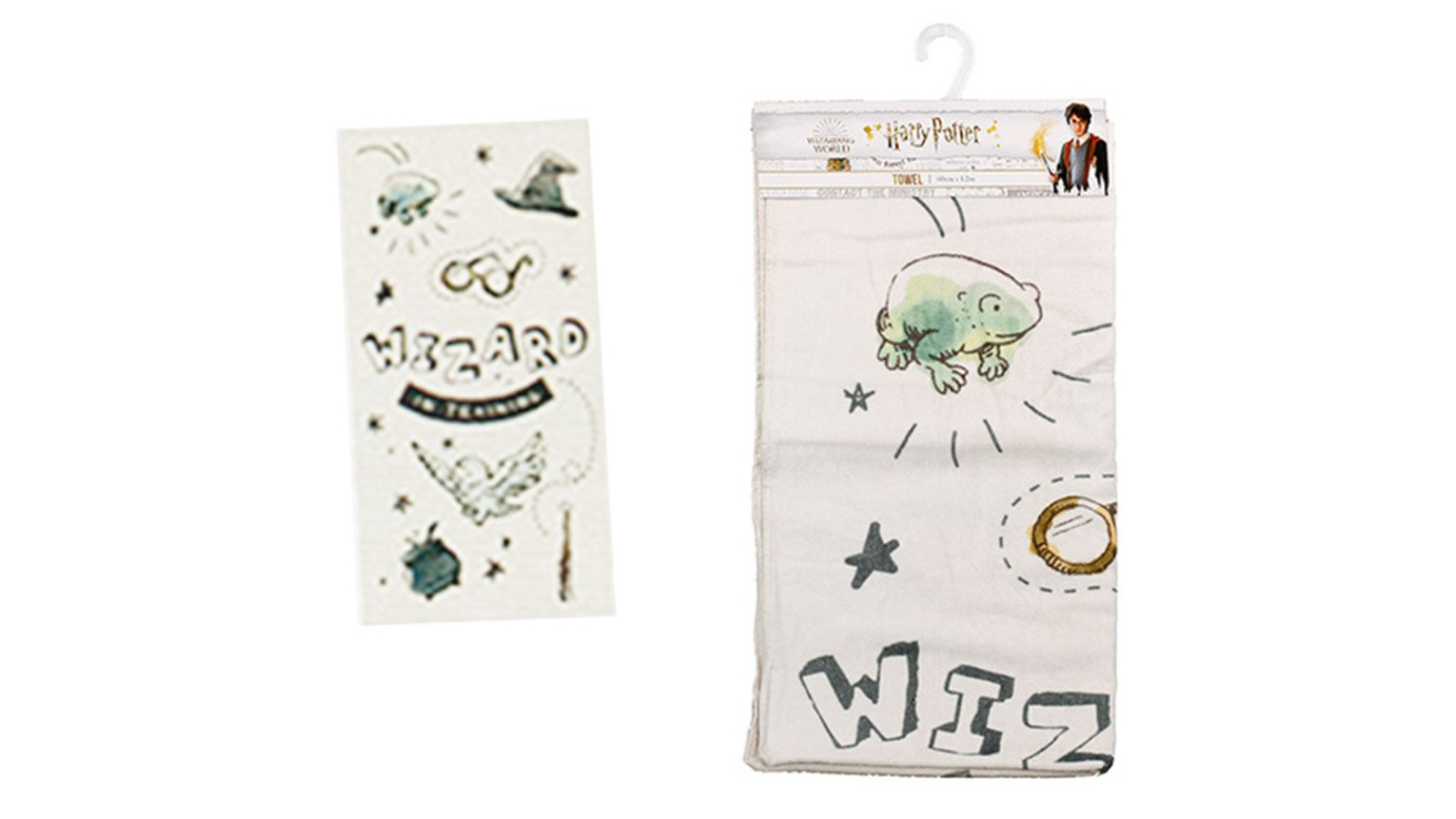 Caprice Harry Potter Wizard in Training Cotton Beach Towel - 60 x 120cm