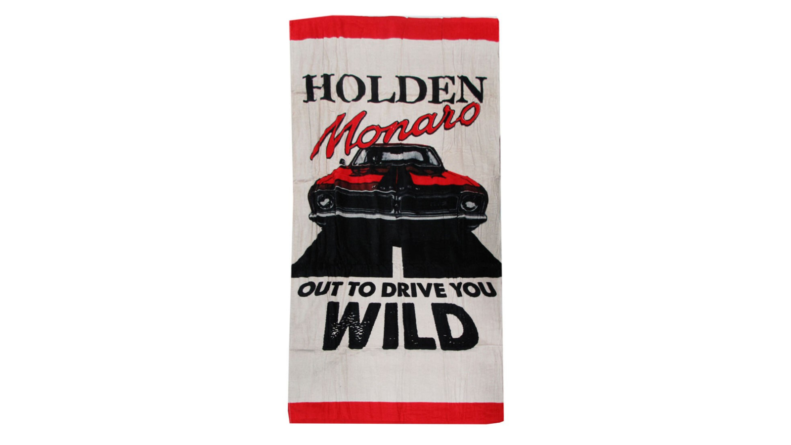Appleby and Co Holden Monaro Cars Printed Cotton Beach Towel - 75 x 150cm