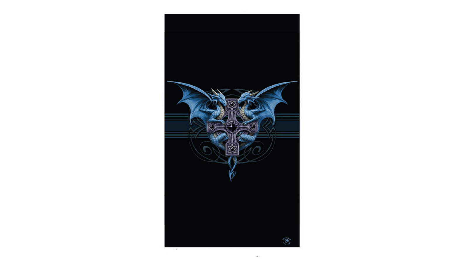 Anne Stokes Fantasy Art Dragon Duo Beach Towel - 75 x 150cm