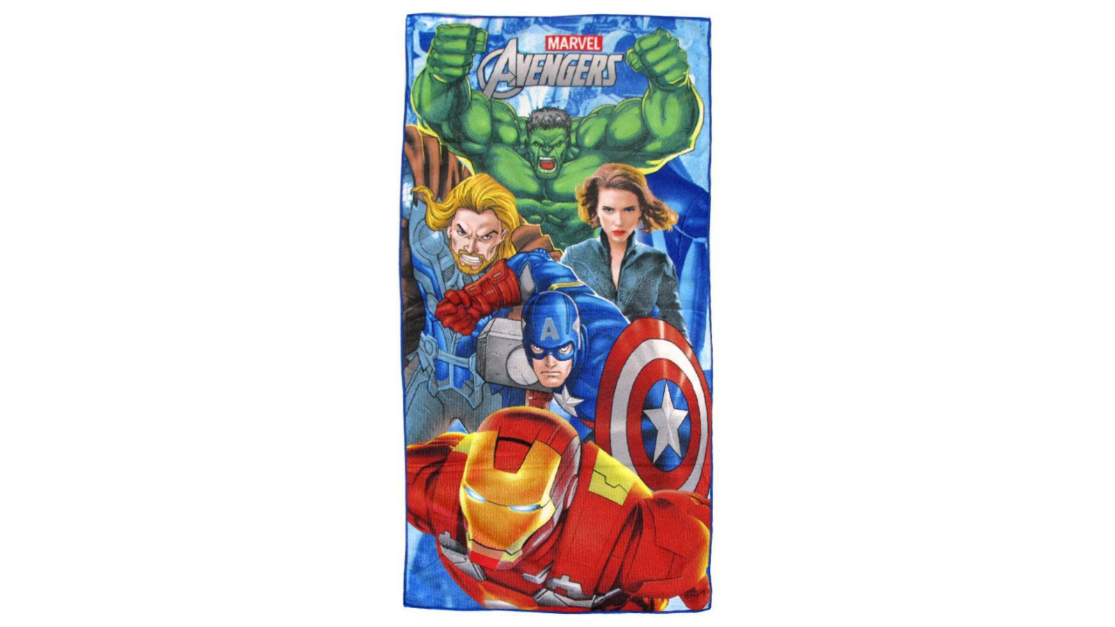 Bloomington Marvel Avengers Kids Microfiber Beach Towel - 70 x 137cm