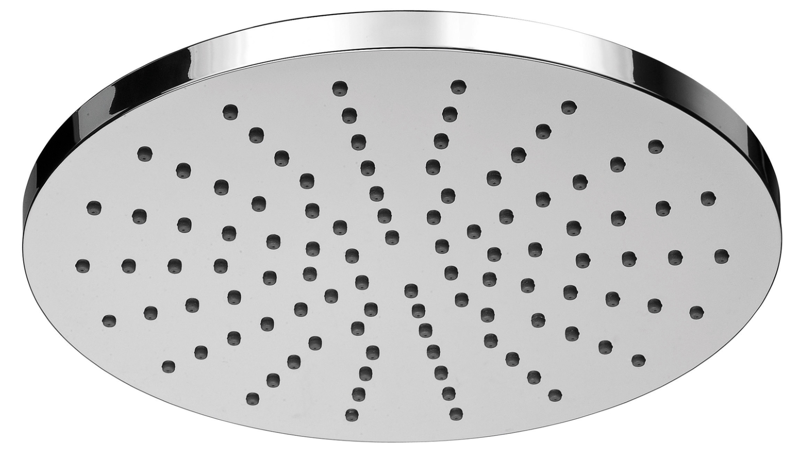 Phoenix Vivid 230mm Round Shower Rose - Chrome