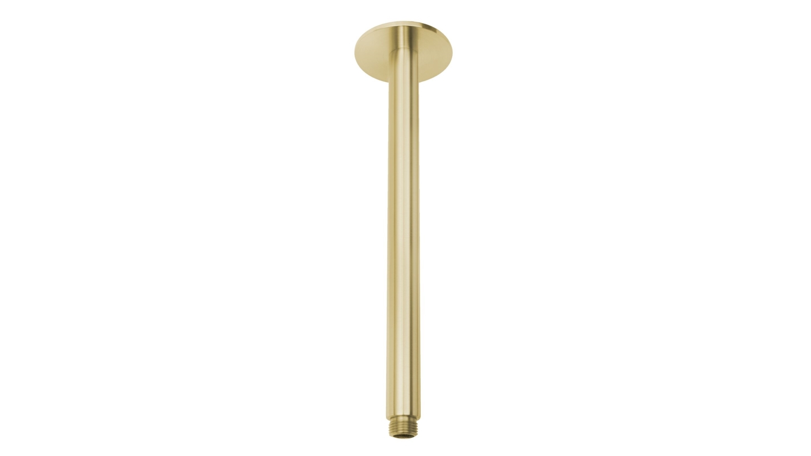 Phoenix Vivid 300mm Ceiling Arm Only - Brushed Gold