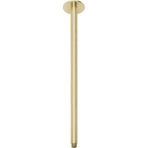 Phoenix Vivid 450mm Ceiling Arm - Brushed Gold