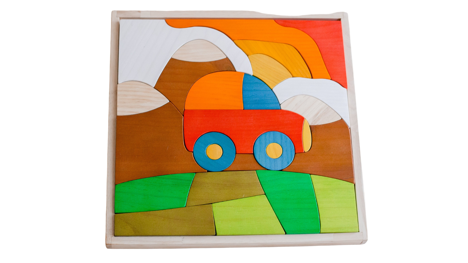YS Car Puzzle and Playset