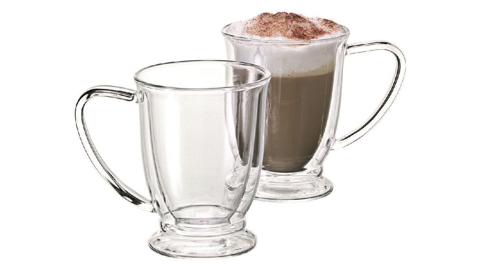 Avanti 250ml Oko Twin Wall Mugs - Set of 2