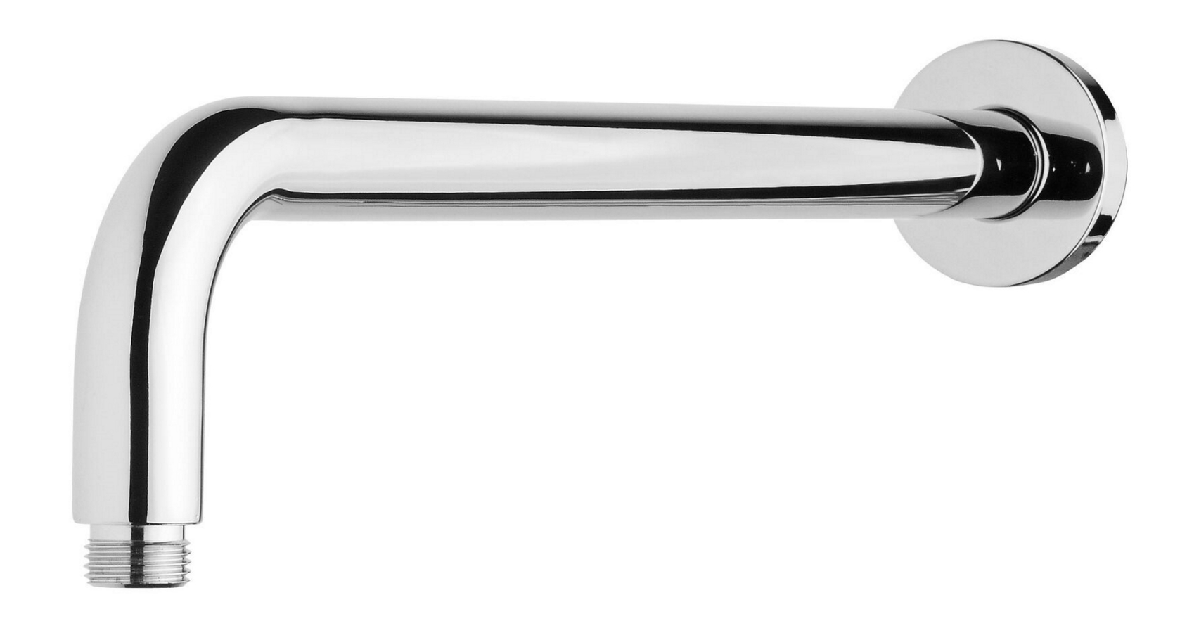 Phoenix Vivid 400mm Round Shower Arm Only - Chrome
