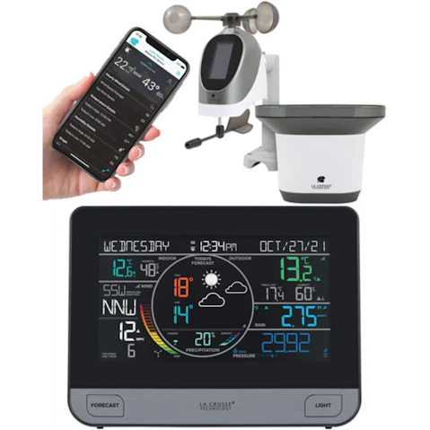 La Crosse V61 Complete Remote Monitoring WIFI Weather Station