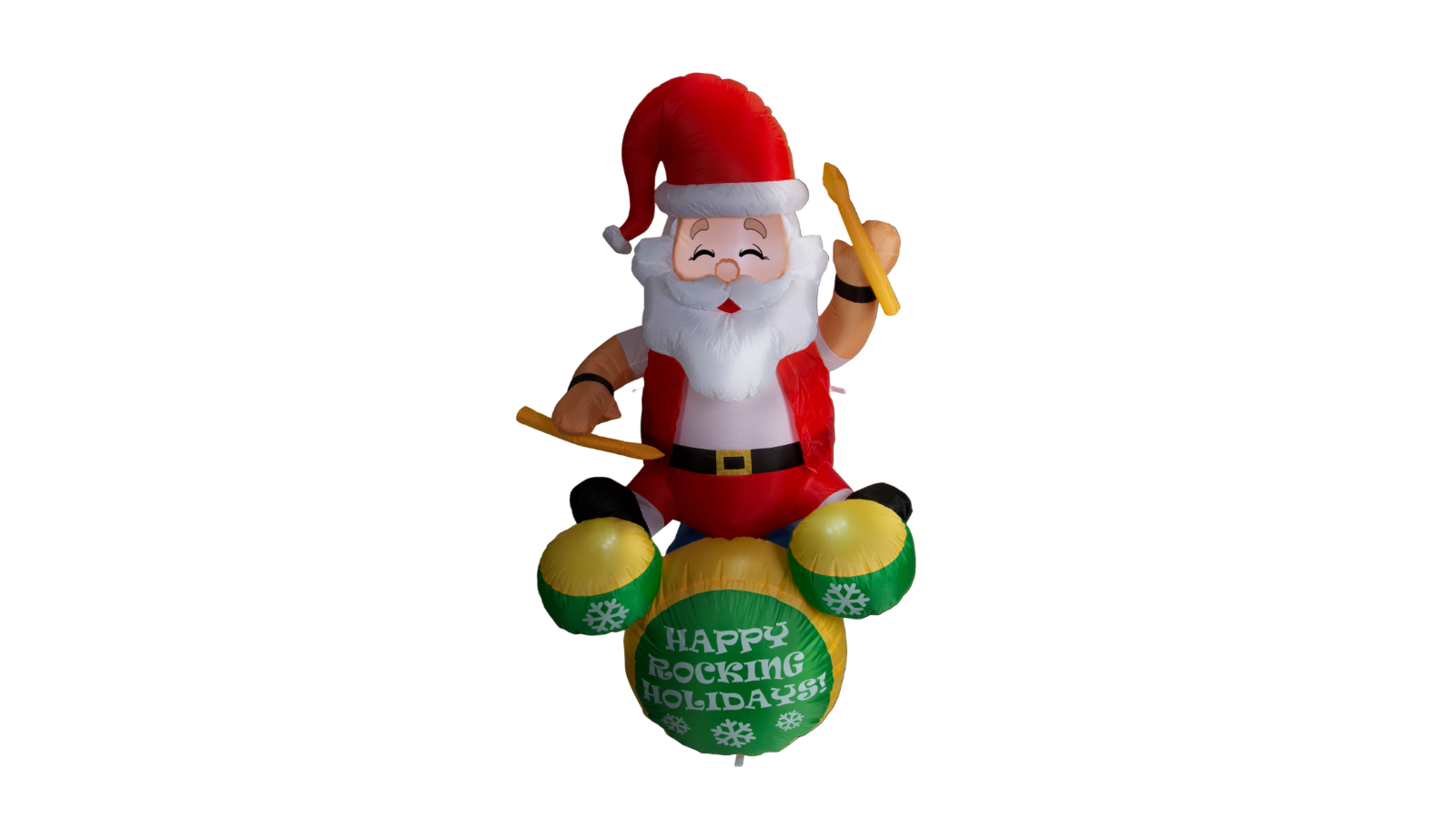YS Airpower Christmas Rocker Santa - 180cm | Harvey Norman