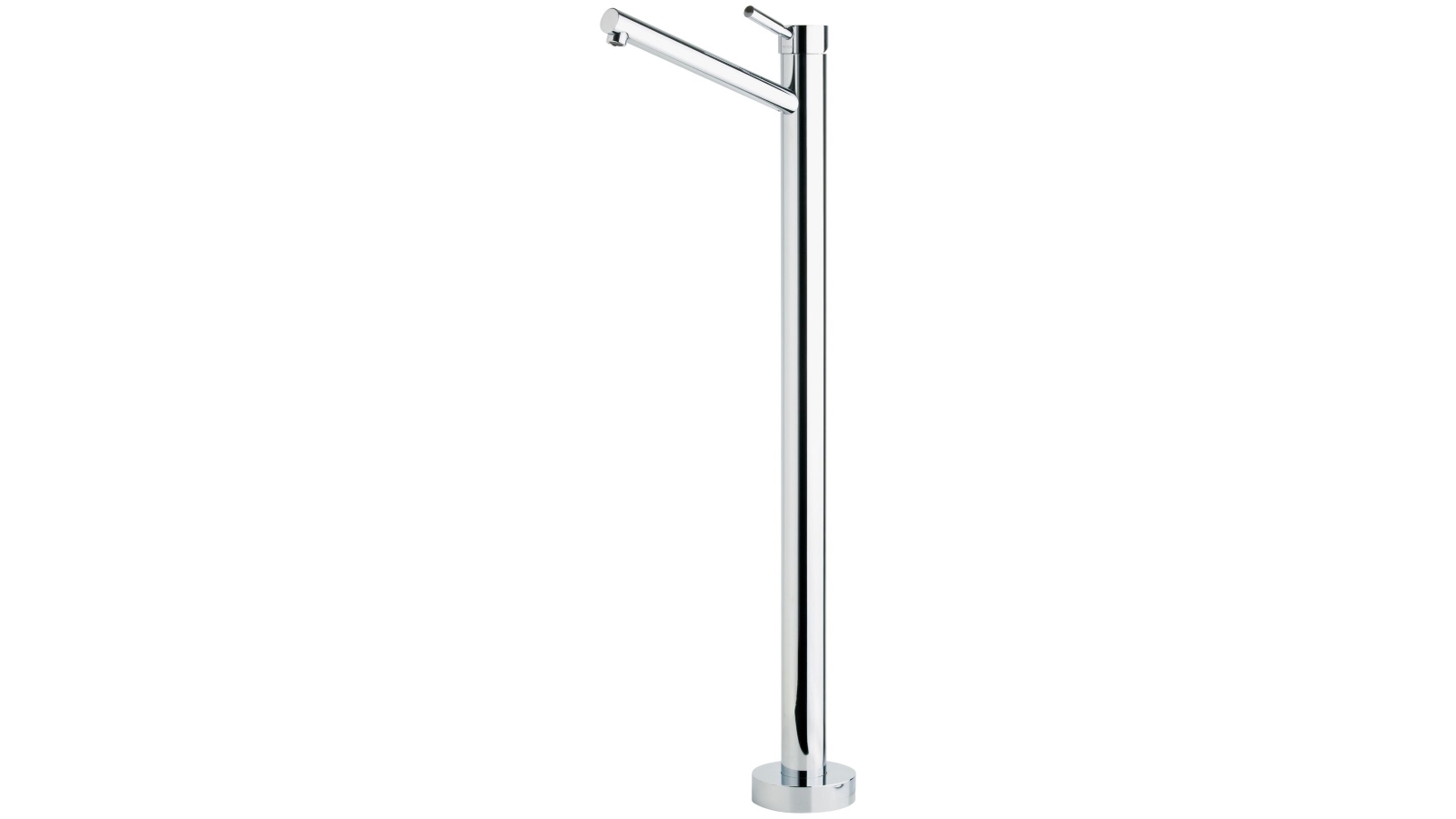 Phoenix Vivid Floor Mounted Bath Mixer - Chrome