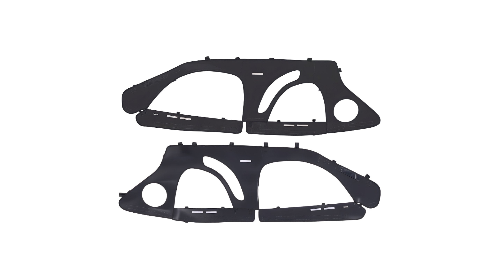 YS Cab Enclosure Upper Doors Compatible with Polaris RZR