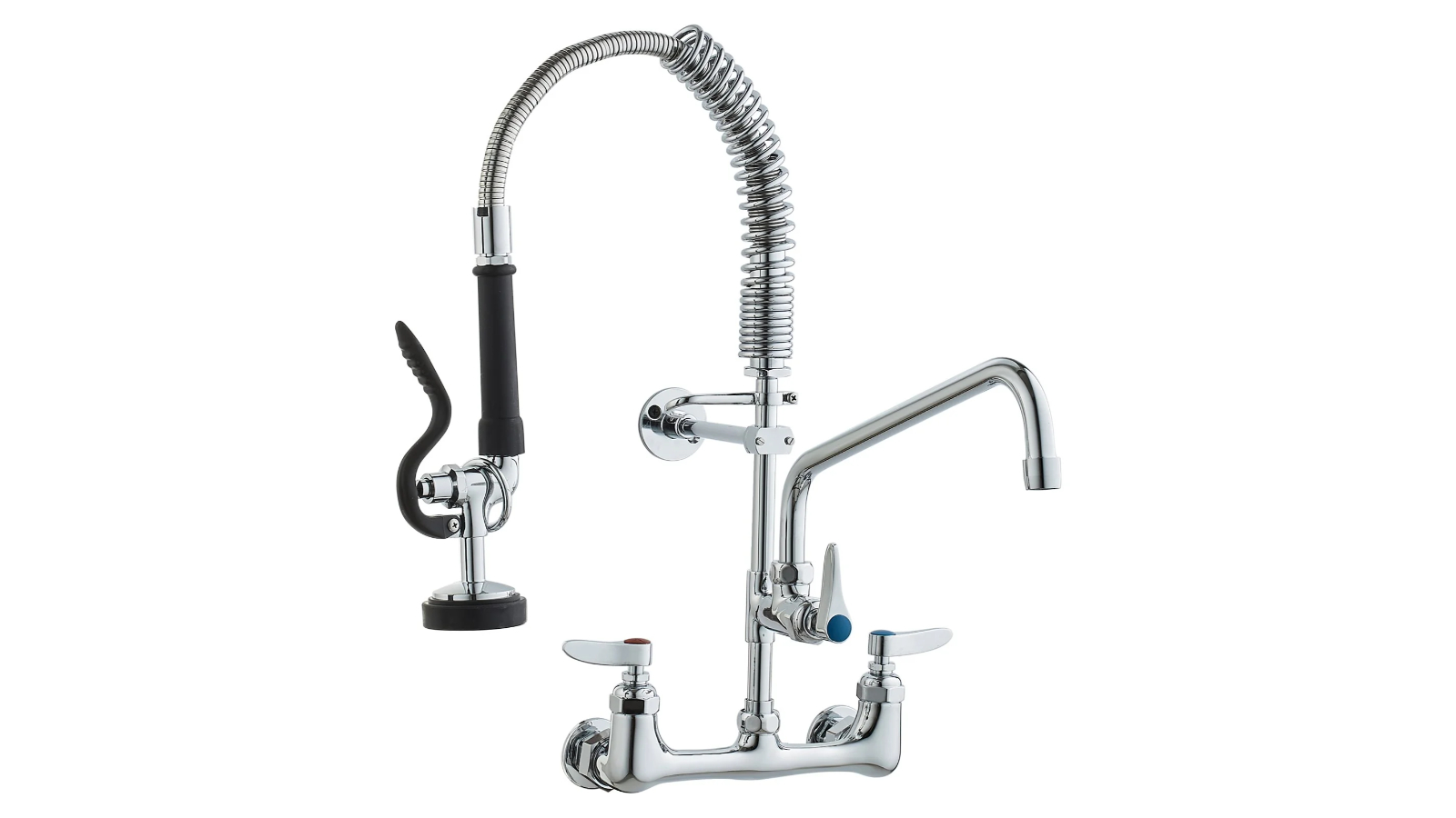 YS Commercial Faucet with Pre-Rinse Sprayer