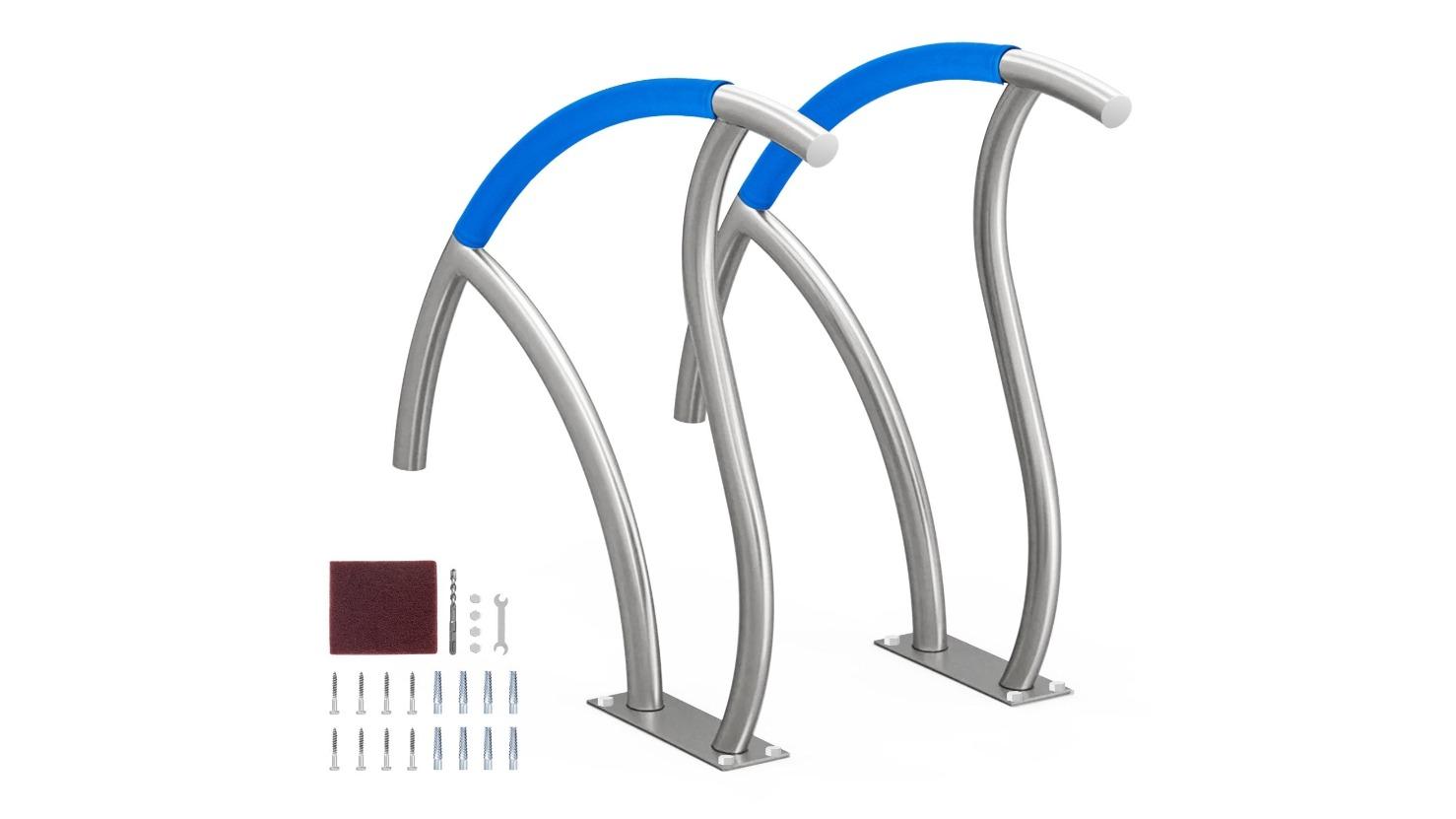 YS 2 Piece Stainless Steel Pool Handrail - 30 x 30inch