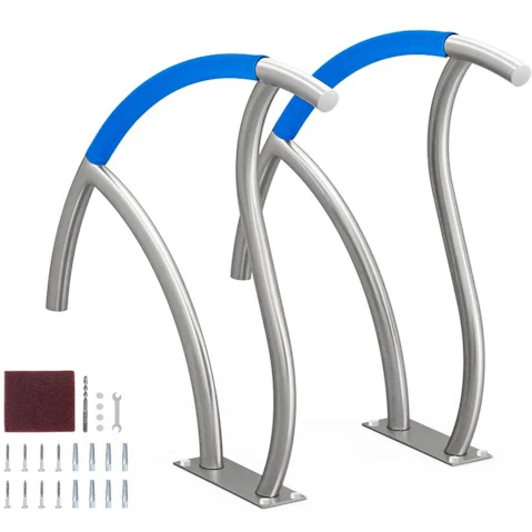 YS 2 Piece Stainless Steel Pool Handrail - 30 x 30inch