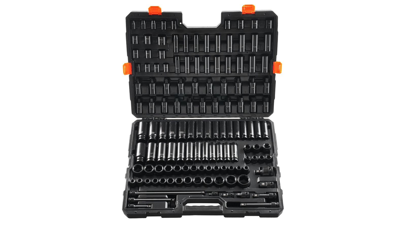 YS 130 Piece Impact Sockets Set - 3/8inch