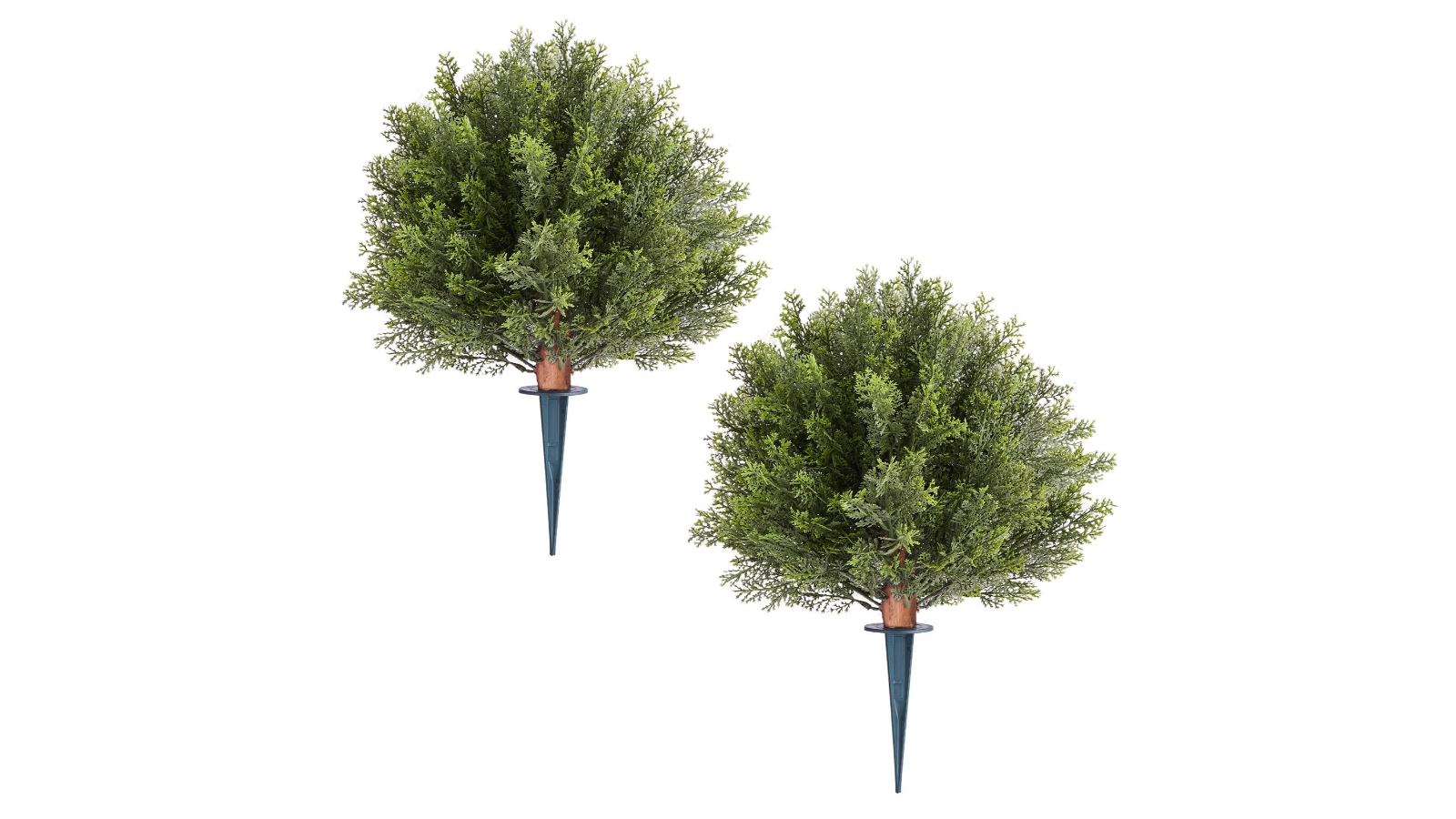 YS Artificial Topiary Cypress Trees with 2 Ground Spike