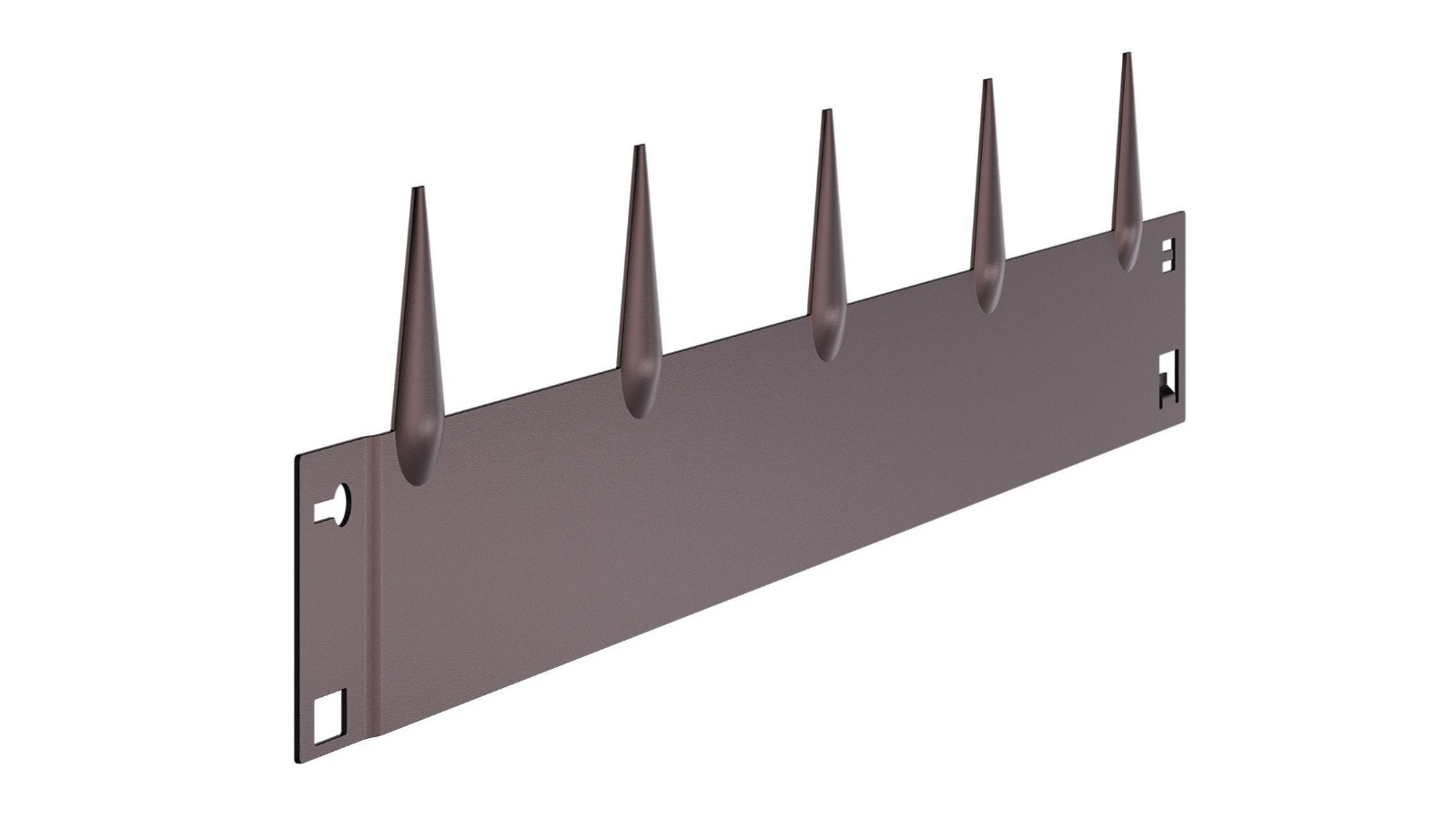 YS Pack of 5 Steel Landscape Edging - 99 x 18.1cm
