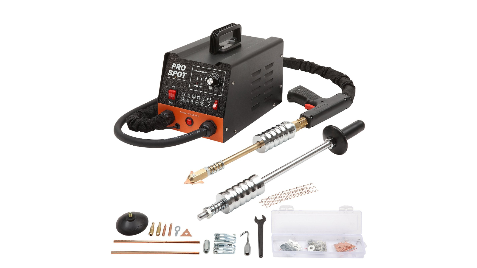 YS 3kW Stud Repair Spot Welder Dent Puller Kit with 6-Welding Mode