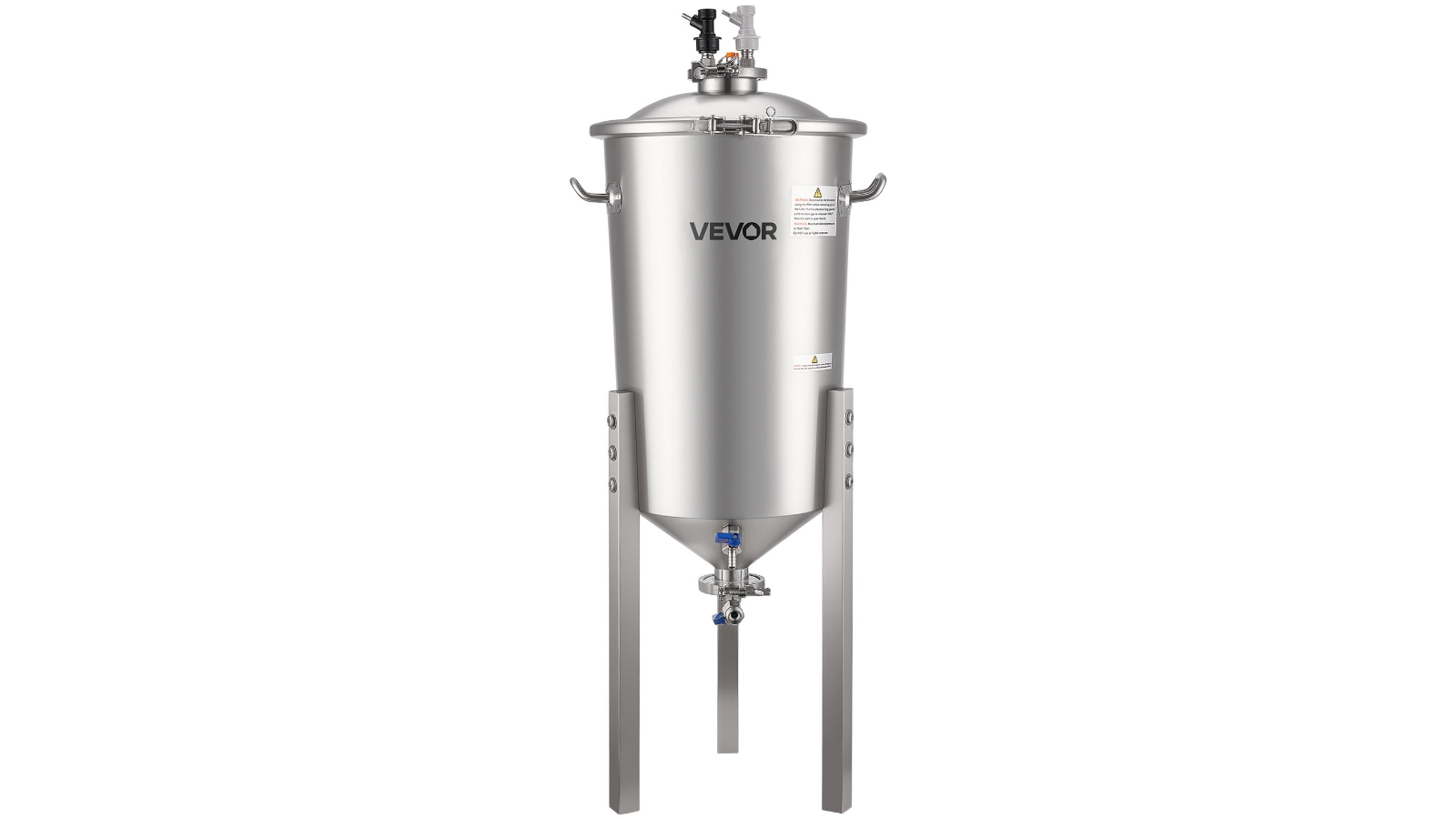 YS Stainless Steel Home Conical Fermenter - 30 Litre