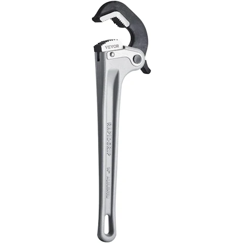 YS Aluminum Straight Automatic Pipe Wrench