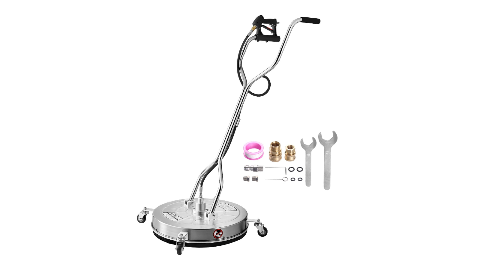 YS 24inch Stainless Steel Surface Cleaner Pressure Washer