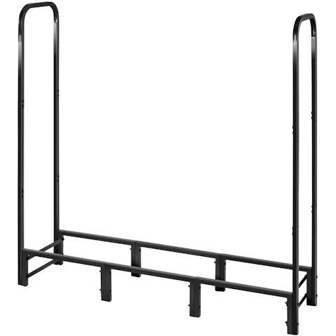 YS 1.22m Firewood Rack with Waterproof Cover