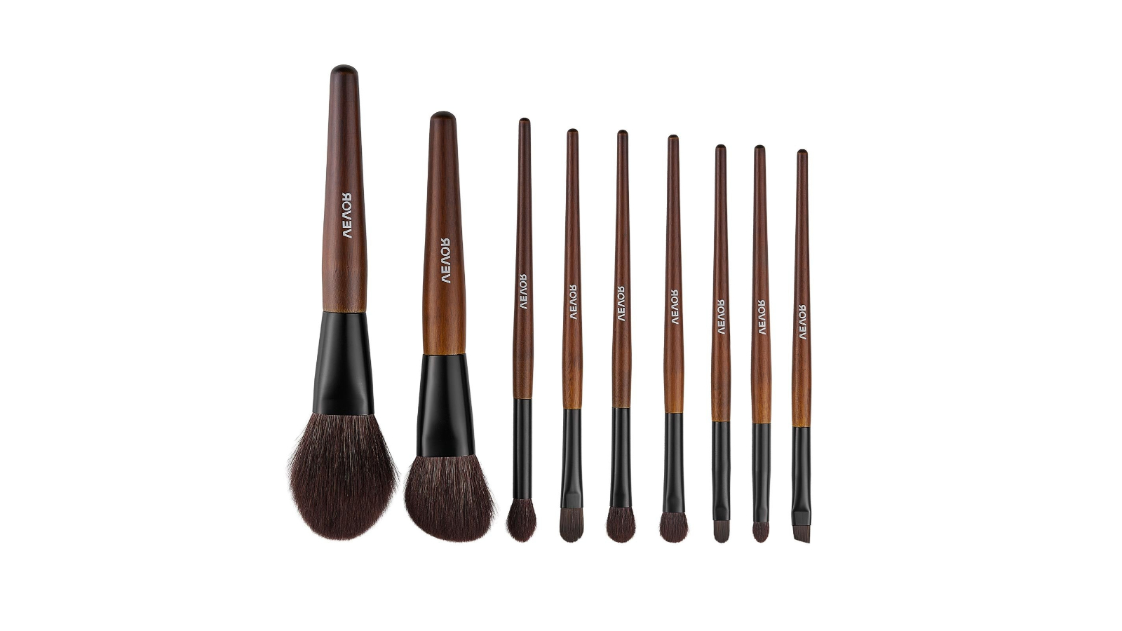 YS 9 Piece Makeup Brush Set for Foundation Blending