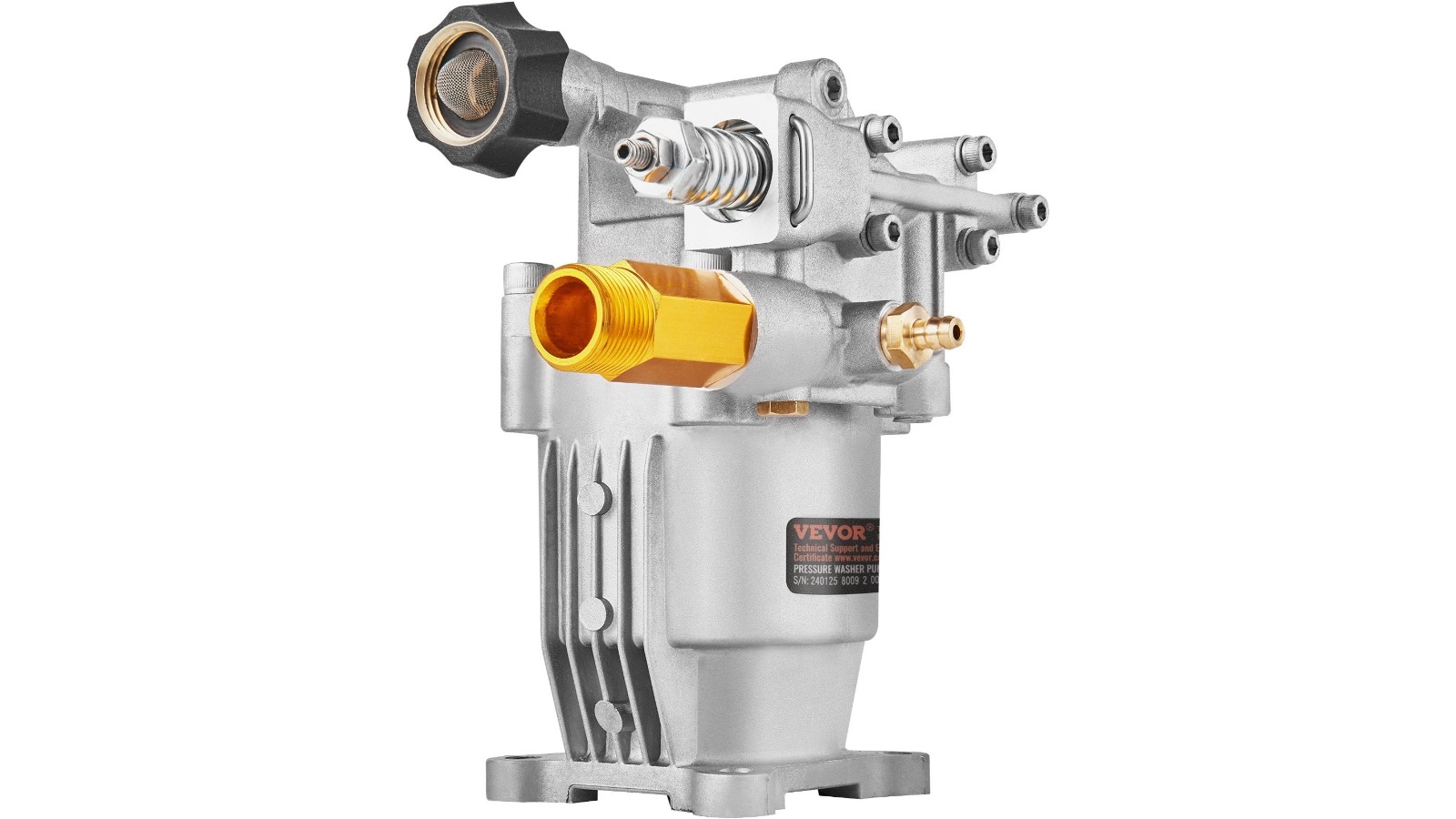 YS 1.9cm Shaft Horizontal 3400 PSI Pressure Washer Pump