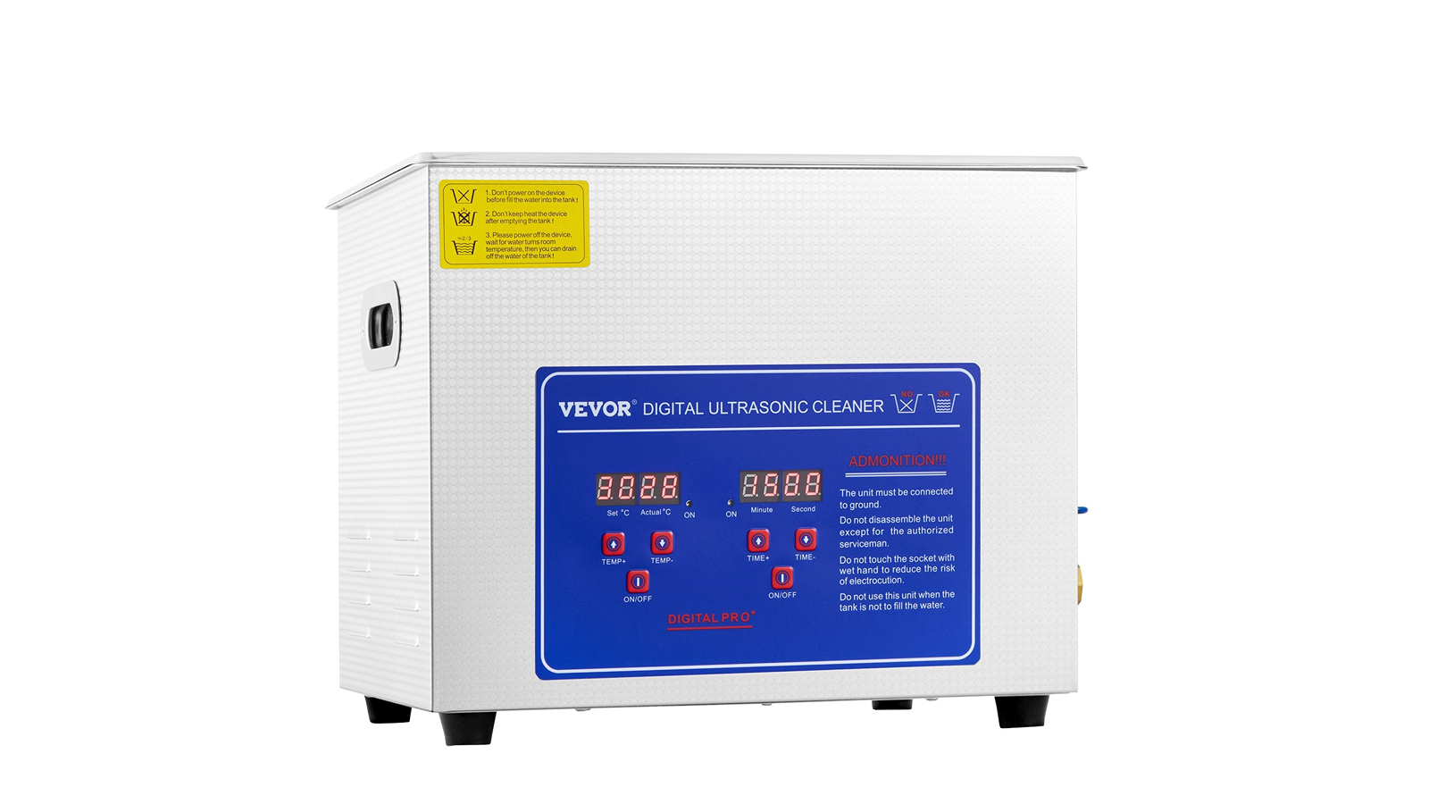 YS Ultrasonic Jewelry Cleaner - 10 Litre