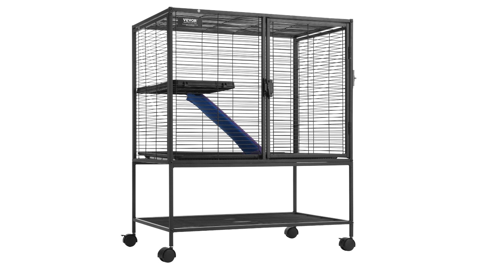 YS 2-Tier Metal Small Animal Rolling Ferret Cage - 36inch
