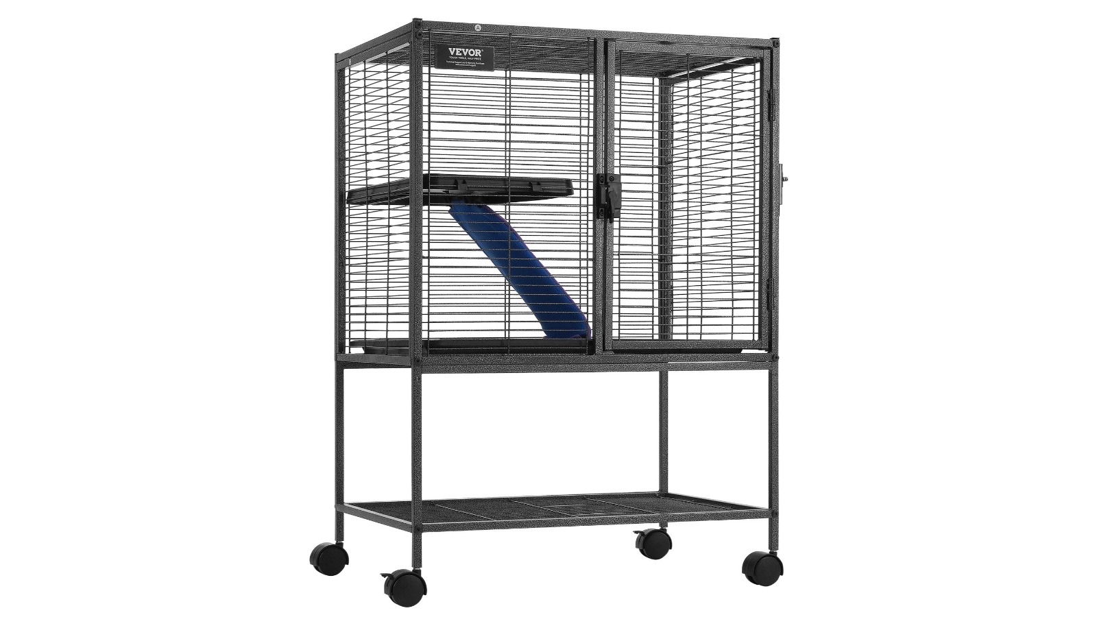 YS 2-Tier Metal Small Animal Rolling Ferret Cage