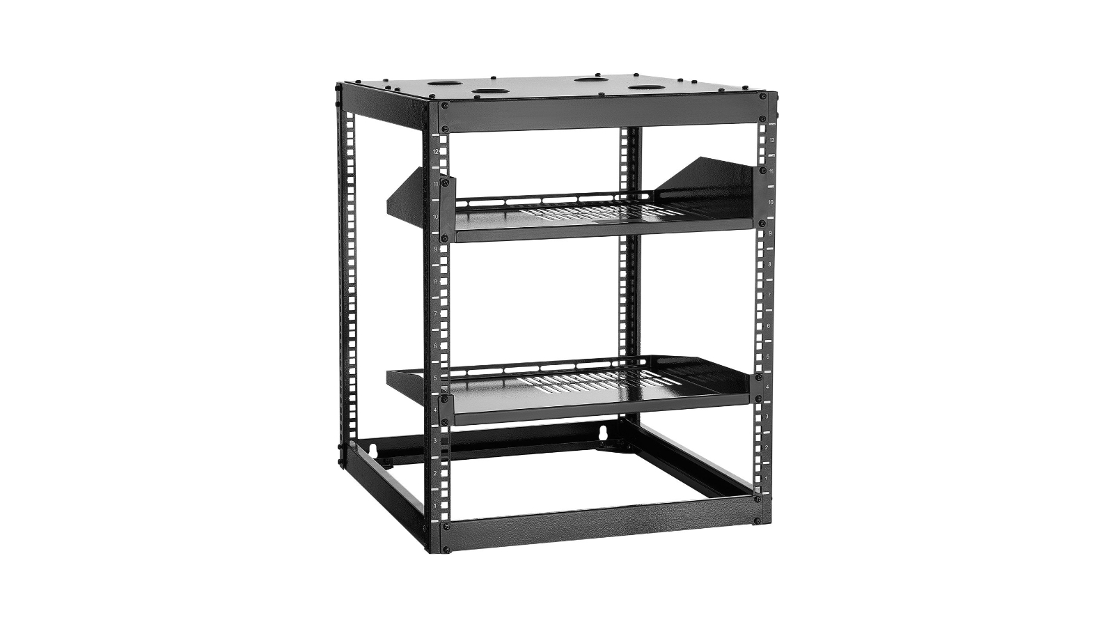 YS 12U Wall Mounted Open Frame Network Rack
