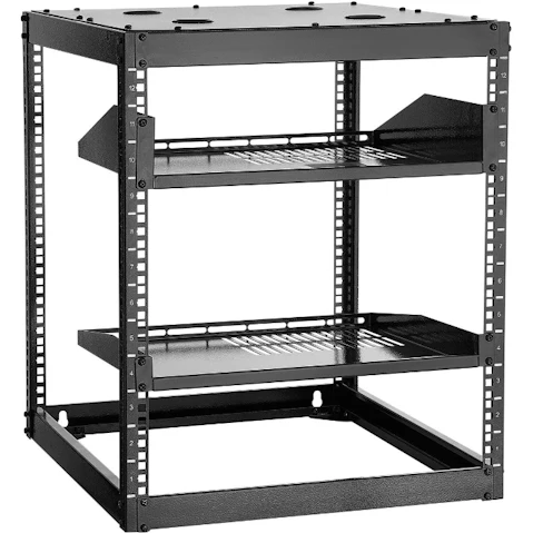 YS 12U Wall Mounted Open Frame Network Rack