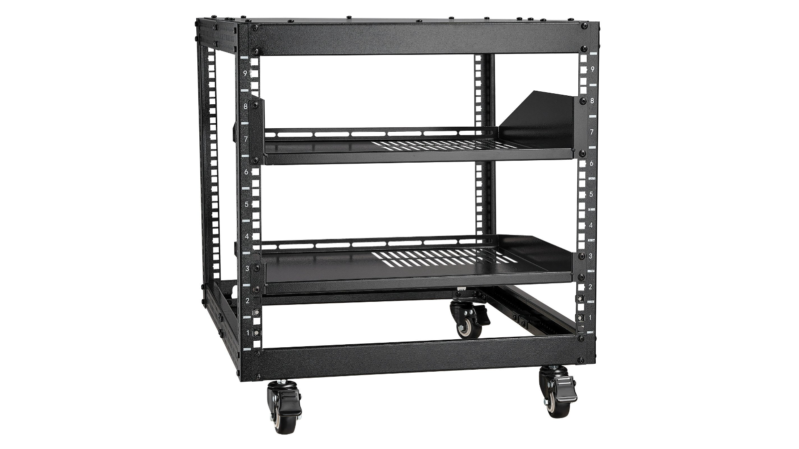 YS Adjustable 9U Open Frame Server Rack