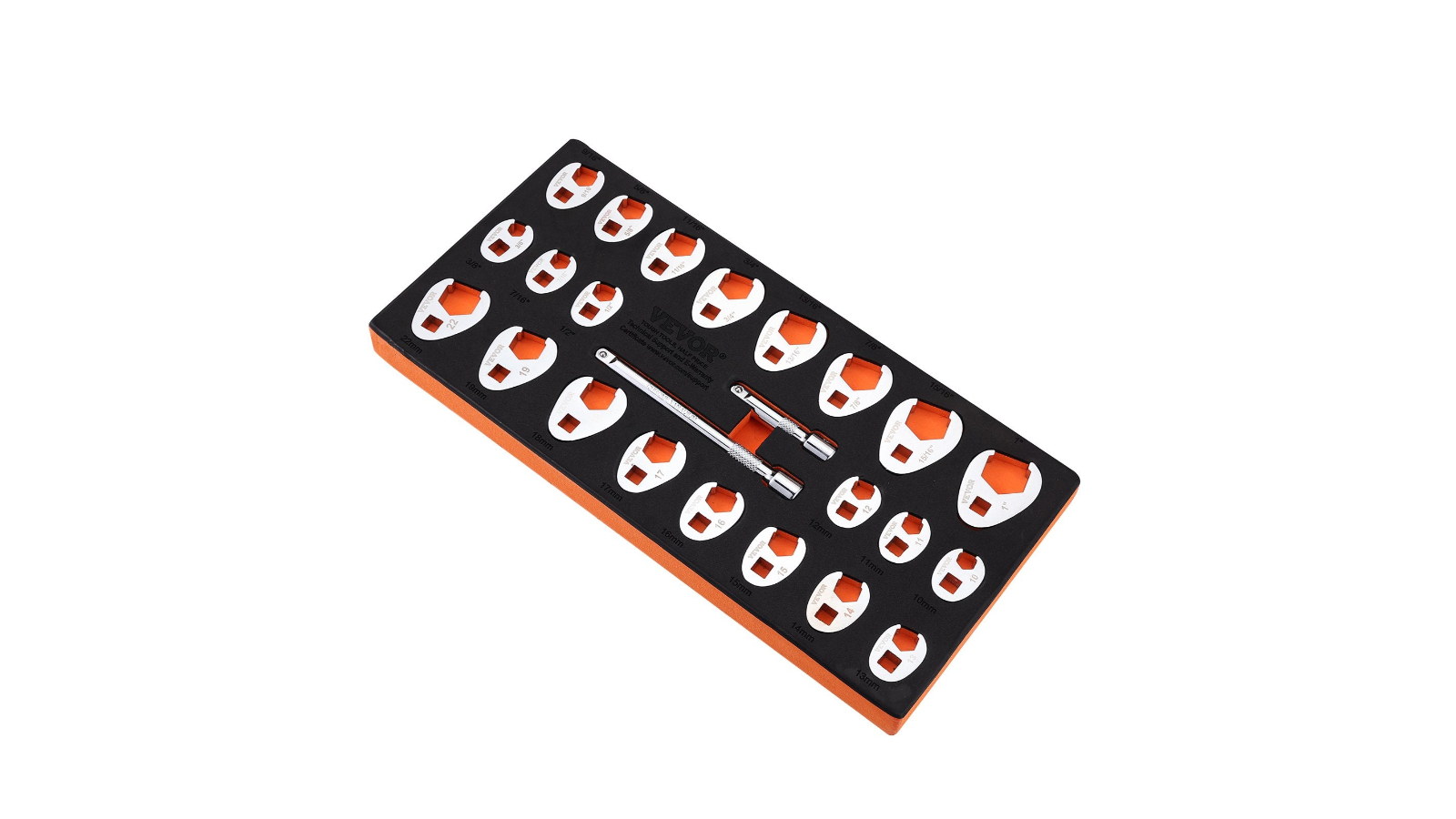 YS Drive Crowfoot Wrench Set with 2-Extension