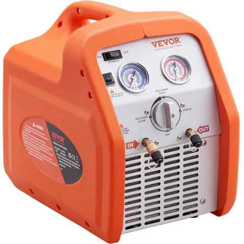 YS Portable 3/4 HP Refrigerant Recovery Machine
