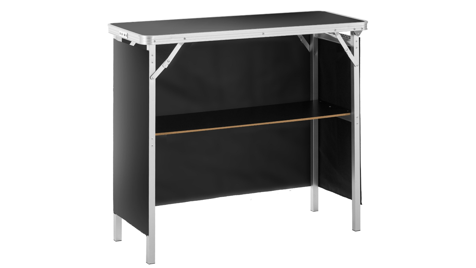 YS Folding Portable Tradeshow Podium Bar Table for Indoor