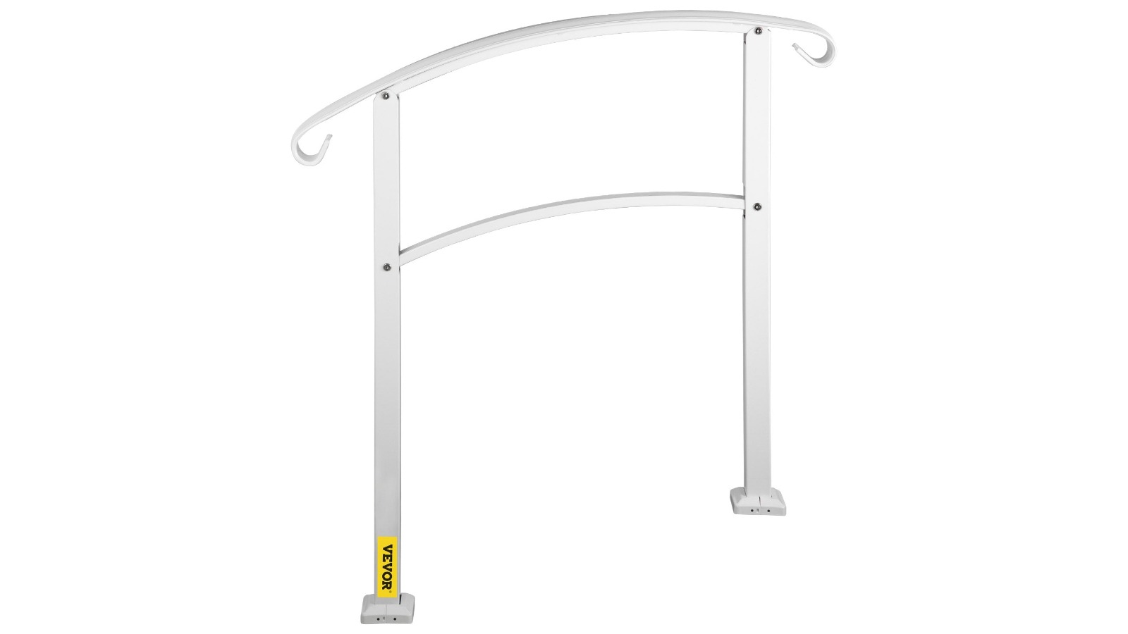 YS Matte White 3-Step Handrail