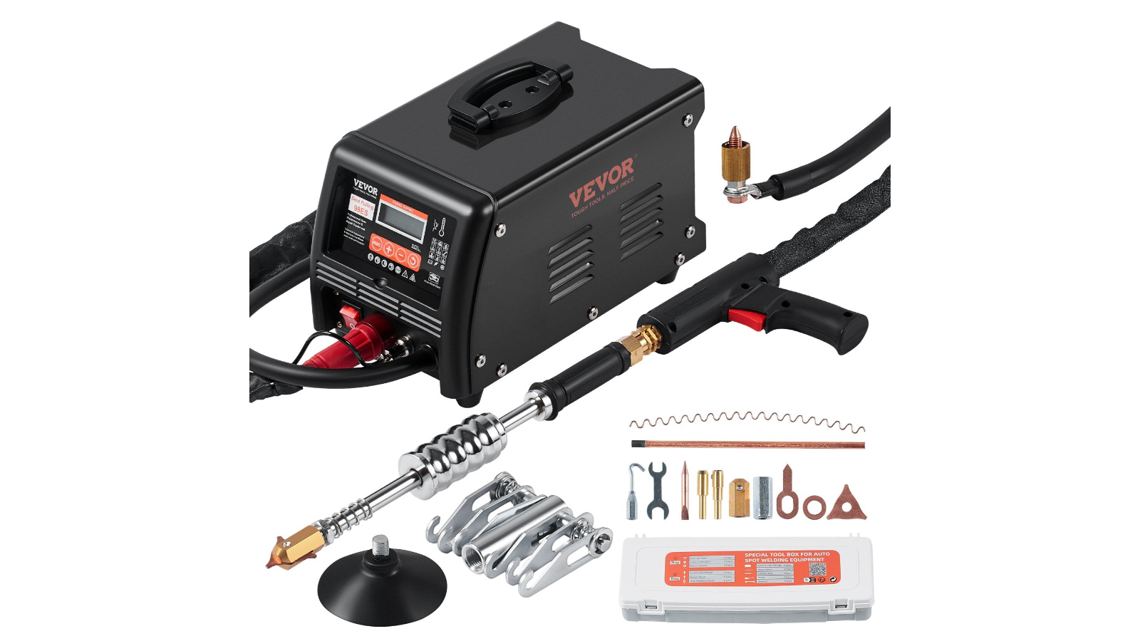 YS 3kW Stud Repair Spot Welder Dent Puller Kit with 9-Welding Mode