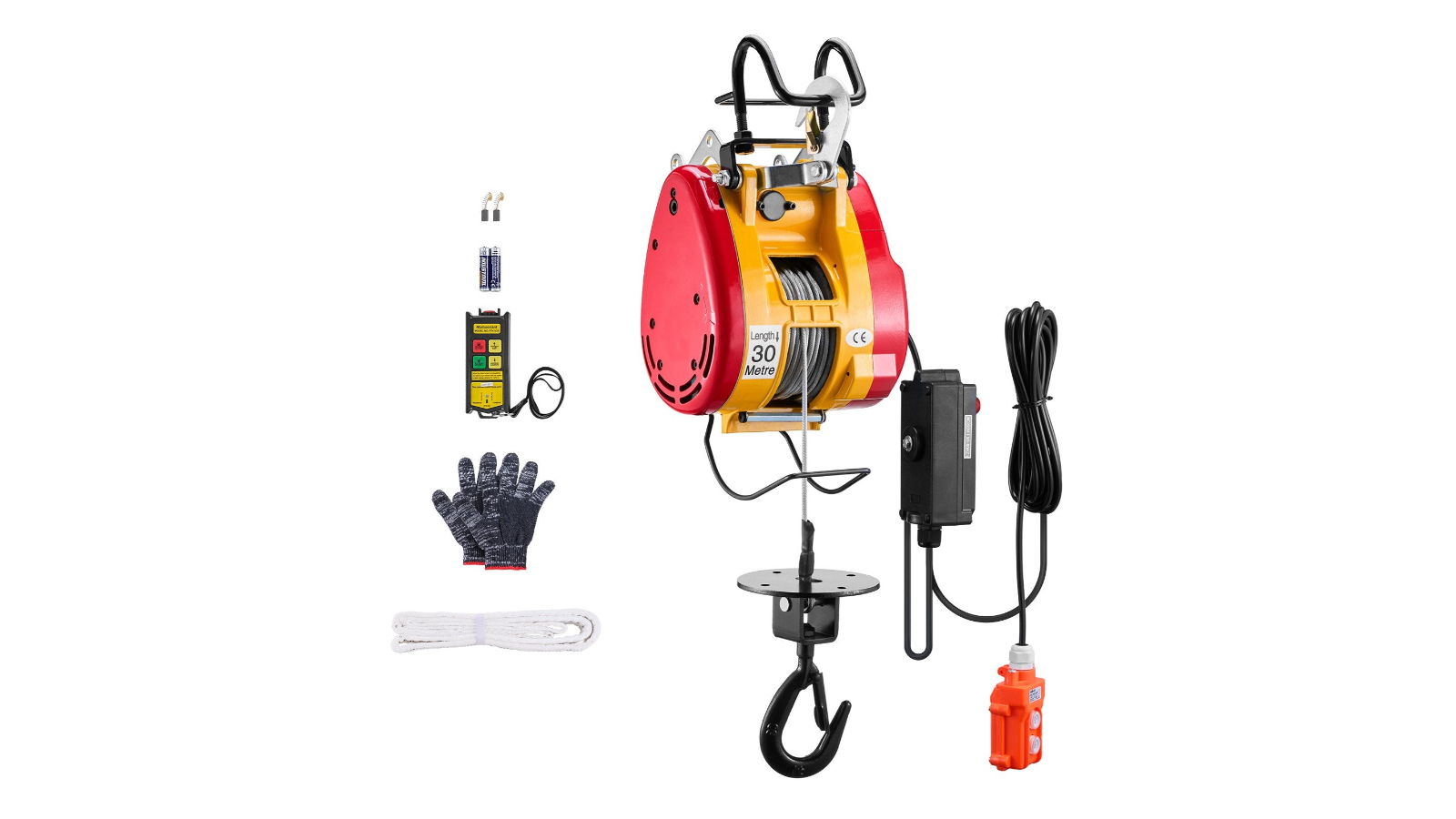 YS 2-in-1 1800W Electric Hoist Winch