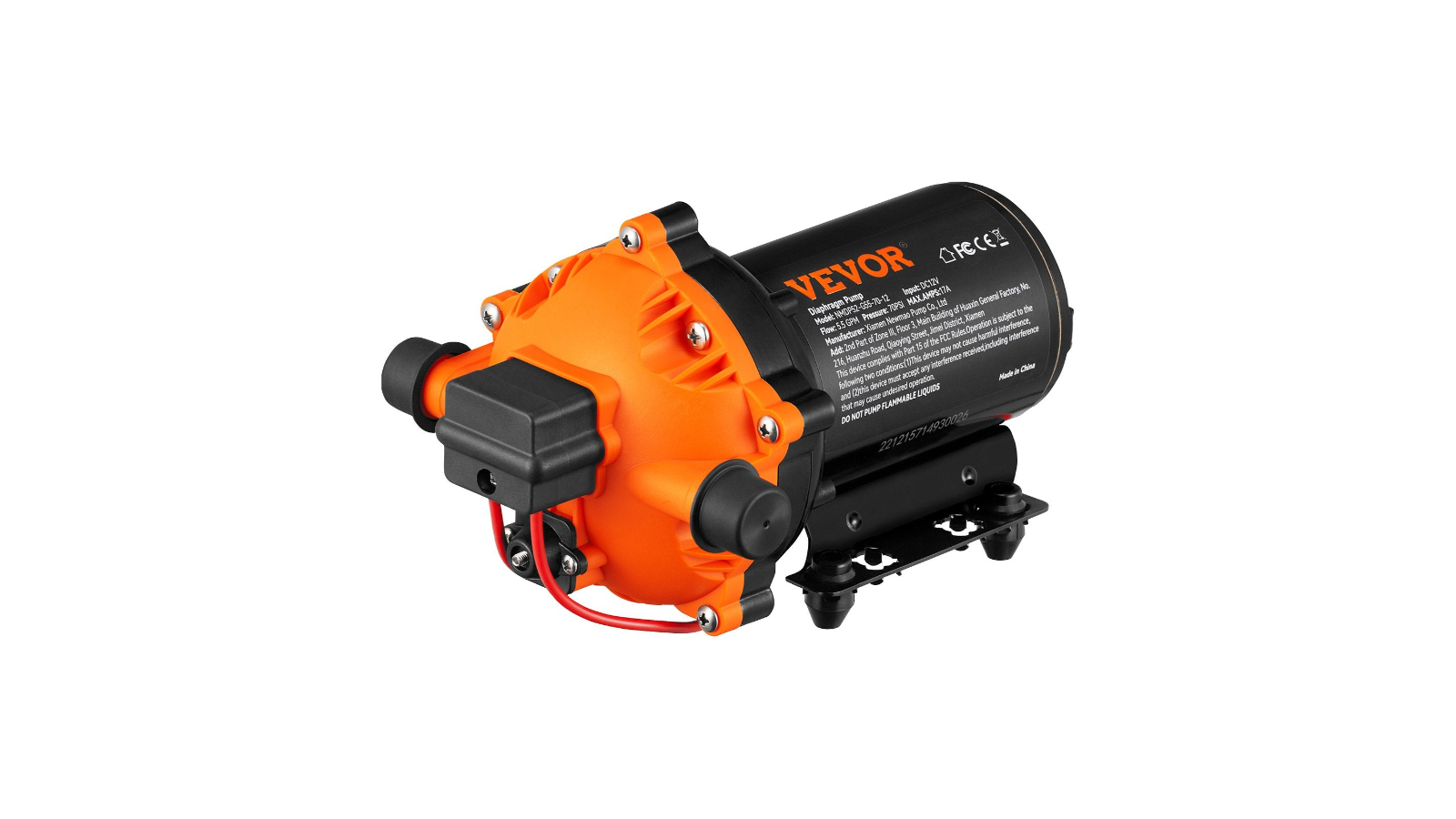 YS 20.8 LPM Flow 4.8 bar Rated Pressure Water Diaphragm Pump