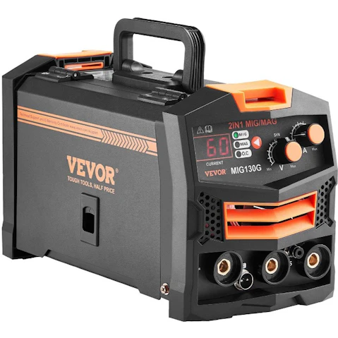 YS 2-in-1 130A Synergic Mig Welding Machine
