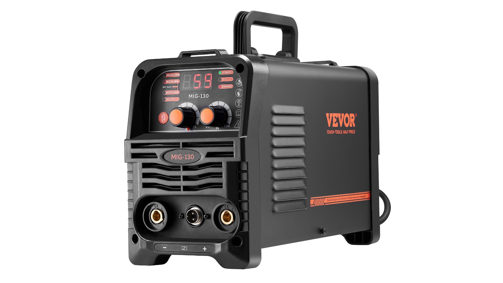 YS 3-in-1 130Amp Synergic Mig Welding Machine