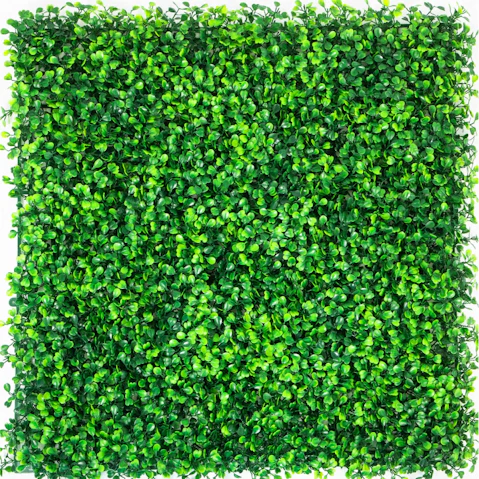 YS 20 Piece Artificial Boxwood Panels - 20 x 20inch